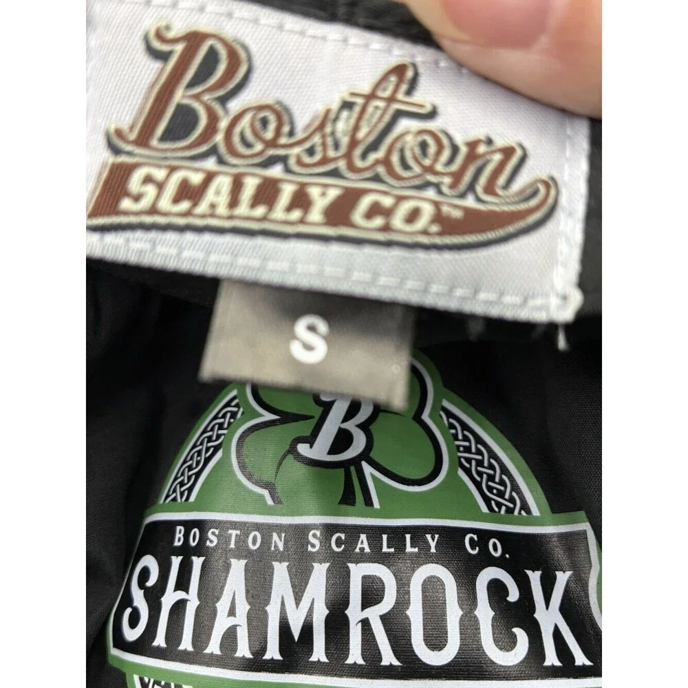 Boston Scally Co Hat Newsboy Scally Mens Small Herringbone Plaid Galway Tweed